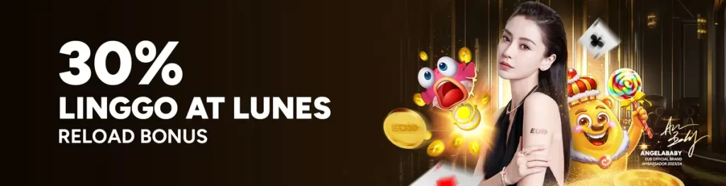 EU9 30% linggo at lunes reload bonus