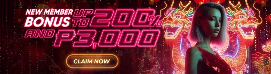 GOJACKPOT 200% and 300P new member bonus (1)