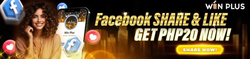 Winning Plus 20 facebook share now bonus (1)